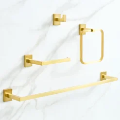West Elm Abbington Bathroom Hardware - Antique Brass