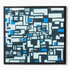 West Elm Abstraction City Wall Art