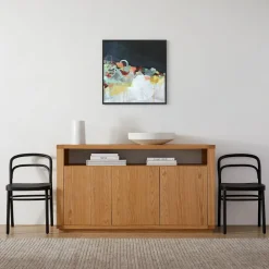 West Elm Abstract Landscape Framed Wall Art by Minted for