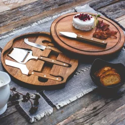 West Elm Acacia Wood Charcuterie Board & Tool Set