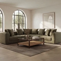 West Elm Adrienne Classic L-Modular Sectional (235")