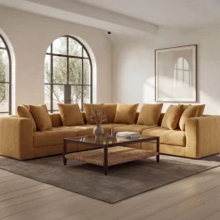West Elm Adrienne Classic L-Modular Sectional (235")
