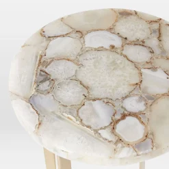 West Elm Agate Side Table (13")