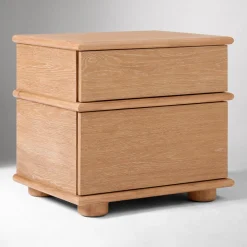 West Elm Aggie Cerused Nightstand (24")