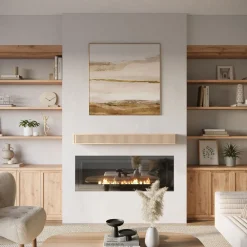West Elm Aiken Fluted Floating Ledge
