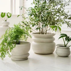 West Elm Alana Ceramic Indoor/Outdoor Planters
