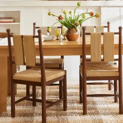 West Elm Alderbrook Woven Dining Chair