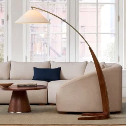 West Elm Alman Overarching Floor Lamp (65")