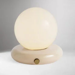 West Elm Alula Portable Dimable Table Lamp (7")