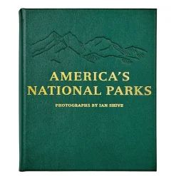 West Elm America's National Parks Leather-Bound Book