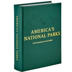 West Elm America's National Parks Leather-Bound Book