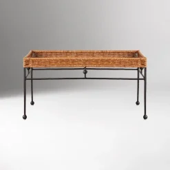 West Elm Andalusia Indoor/Outdoor Woven Coffee Table (36")