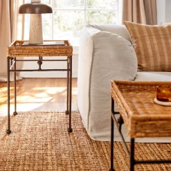 West Elm Andalusia Indoor/Outdoor Woven Side Table (17")