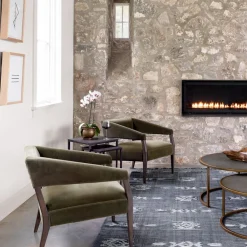 West Elm Angled Arm Club Chair