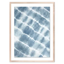 West Elm Angled Tie-Dye Framed Wall Art