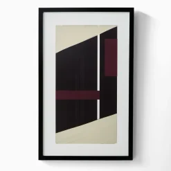 West Elm Angular Bauhaus Framed Poster