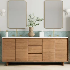 West Elm Anton Double Bathroom Vanity (–)