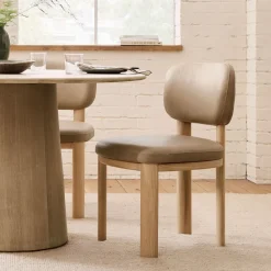 West Elm Anton Leather Dining Chair