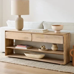 West Elm Anton Solid Wood Console (60")