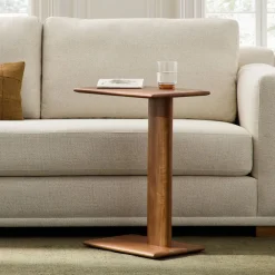 West Elm Anton Solid Wood C-Side Table (18")