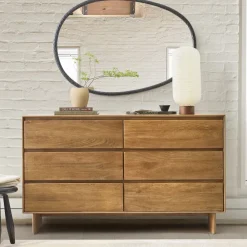 West Elm Anton Solid Wood 6-Drawer Dresser (62")