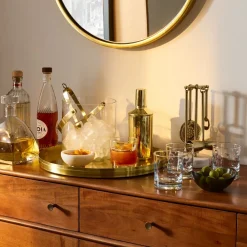 West Elm Archer Barware Bar Tools w/ Stand