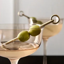 West Elm Archer Stainless Steel Cocktail Picks (Set of 6)