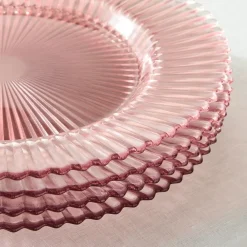 West Elm Archie Glass Dinner Plates (Set of 4)
