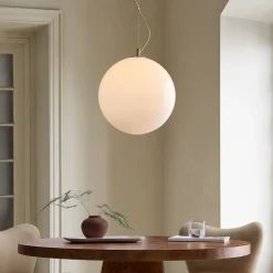 West Elm Aria Round Glass Pendant (–)