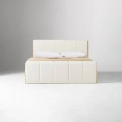 West Elm Asher Tufted Bed