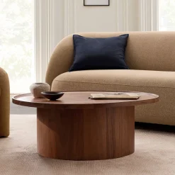 West Elm Ashtin Pedestal Coffee Table (36")