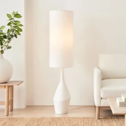 West Elm Asymmetry Ceramic Floor Lamp (60")