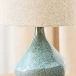 West Elm Asymmetry Ceramic Table Lamp (17")