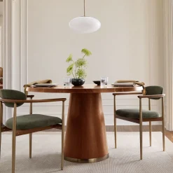 West Elm Aubin Round Dining Table (–)