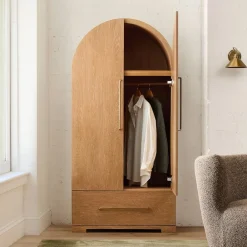 West Elm Ava Cerused Armoire (36")