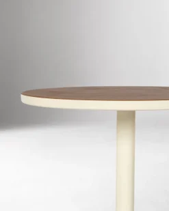 West Elm Avenor Leather Side Table (22")