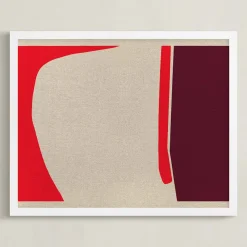 West Elm A-Walk Around The Block Wall Art by Minted for