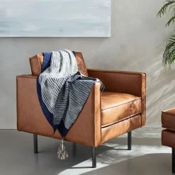 West Elm Axel Leather Chair