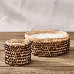 West Elm Beaded Citronella Candles