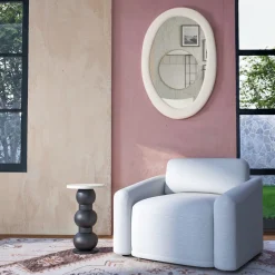 West Elm Bellatrix Round Drink Table (10.5")