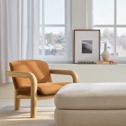 West Elm Benson Leather Chair