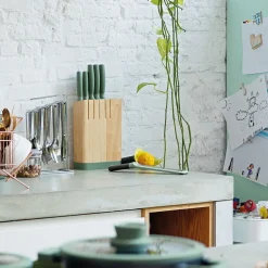 West Elm BergHOFF 6-Piece Knife Block Set