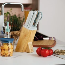 West Elm BergHOFF 7-Piece Knife Block Set