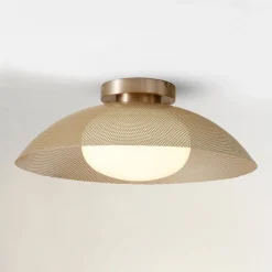 West Elm Bezel Metal Flush Mount (16")
