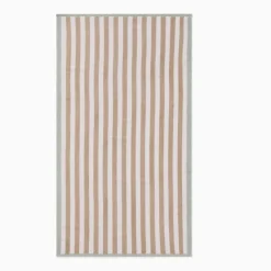 West Elm Biarritz Woven Stripe Beach Towel
