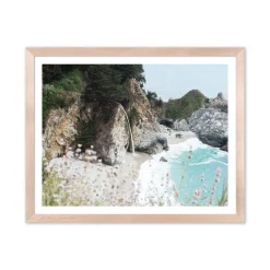 West Elm Big Sur Framed Print by Morgan Ashley