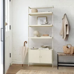 West Elm Blaine Shelf Unit w/ Storage (31.5")