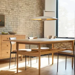 West Elm Blakley Solid Wood Dining Table (72"–120")