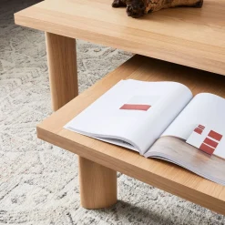 West Elm Boardwalk Square Nesting Table