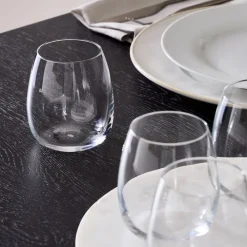 West Elm Borough Stemless Wine Glasses (Set of 4)